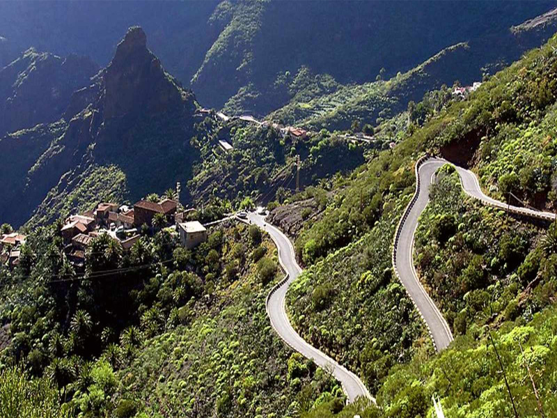 Views of the village of Masca